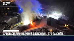 Incendie à Courchevel: 279 personnes évacuées et relogées
