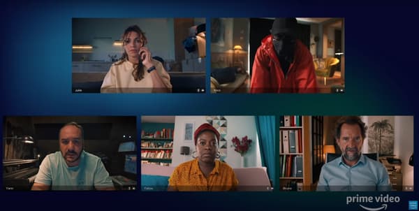 Une scène de "Connectés, la nouvelle comédie français d'Amazon Prime Une scène de "Connectés, la nouvelle comédie français d'Amazon Prime