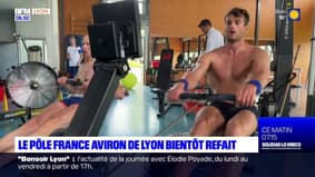 Le pôle France aviron de Lyon fera peau neuve après les JO