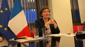 Jeanne Barseghian, maire (Les Écologistes) de Strasbourg (Bas-Rhin).