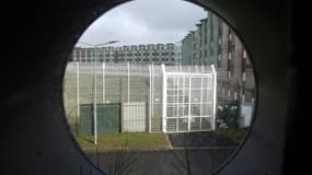 Une partie du centre pénitentiaire de  Fleury-Mérogis, en Essonne, vue depuis une cellule, le 15 septembre 2021