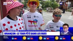 À Briançon, le Tour de France fêté dans les rues pour le passage des coureurs