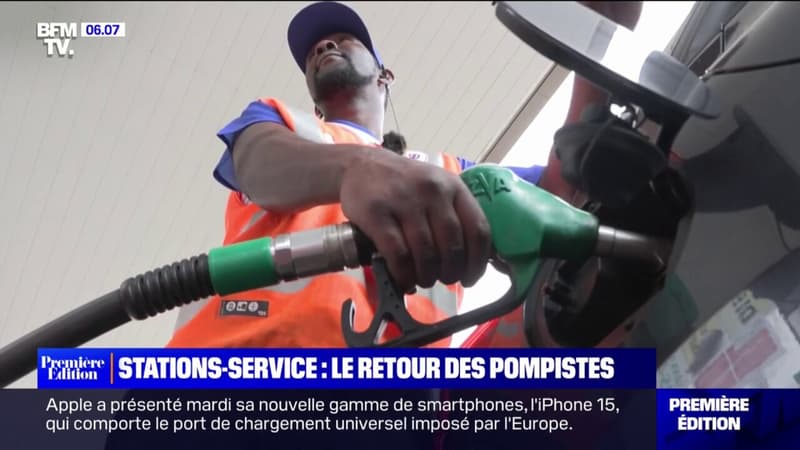 Les pompistes reviennent dans certaines stations TotalEnergies