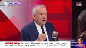 François Bayrou: "La vérité des chiffres, c'est qu'aujourd'hui, les retraites sont déficitaires de 30 milliards d'euros par an"