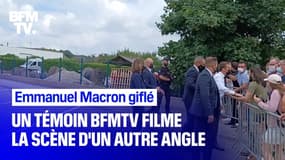 Emmanuel Macron giflé: un témoin BFMTV a filmé la scène