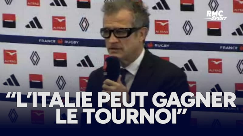 France-Italie : “L’Italie peut gagner le Tournoi et se qualifier en Coupe du monde”, estime Galthié