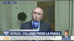 Tensions dans les manifestations: Gérard Collomb estime que les manifestants "sont complices" des casseurs "par leur passivité"