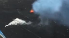Sur l’île de la Réunion, le Piton de la Fournaise est entré en éruption