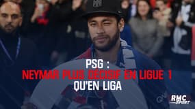 PSG : Neymar, plus décisif en Ligue 1 qu’en Liga