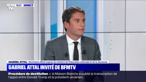 Gabriel Attal: "Les moqueries et les propos inacceptables sur Greta Thunberg, ça me gave"