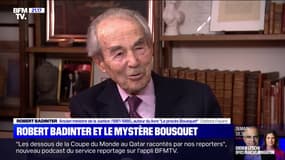 Robert Badinter sur l'affaire Bousquet: "C'est une extraordinaire affaire"