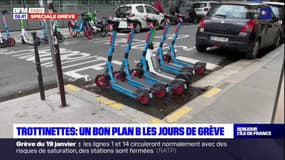 Grève: les trottinettes électriques en libre-service plébiscitées par les Franciliens