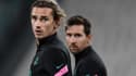 Antoine Griezmann et Lionel Messi