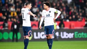 Angel Di Maria et Marquinhos