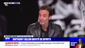 Anthony Delon à propos de son père: "C'est très compliqué d'avoir une discussion avec lui au téléphone"