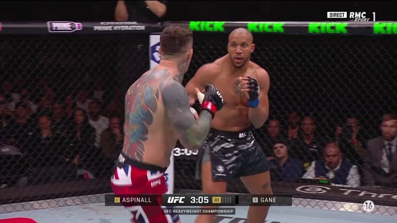 UFC: "Ce serait un beau combat", toujours blessé, Aspinall pense à un combat entre Gane et Pereira