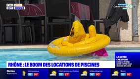 Rhône: les locations de piscine en hausse