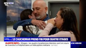 Le soulagement en Israël après la libération de quatre otages par le Hamas