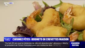 Cuisinez fêtes - Les beignets de crevettes maison