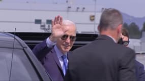 Testé positif au Covid-19, Joe Biden quitte Las Vegas et s'envole pour le Delaware, où il observera une période d'isolation 