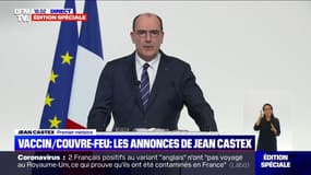 Vaccination, confinement : la conférence de presse de Jean Castex et Olivier Véran en intégralité - 07/01