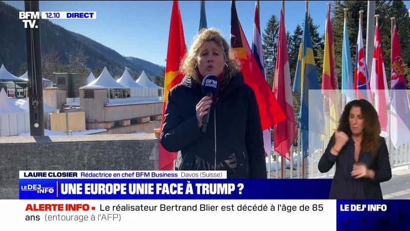 Forum de Davos: Ursula von der Leyen répond à Donald Trump sans le citer lors de son discours inaugural