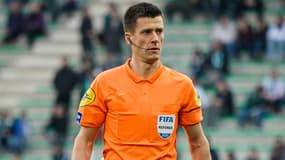 L'arbitre Benoît Bastien, à Saint-Étienne le 23 février 2020