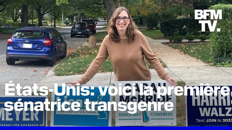 Qui est Sarah McBride, la première personne transgenre à être élue au Congrès américain