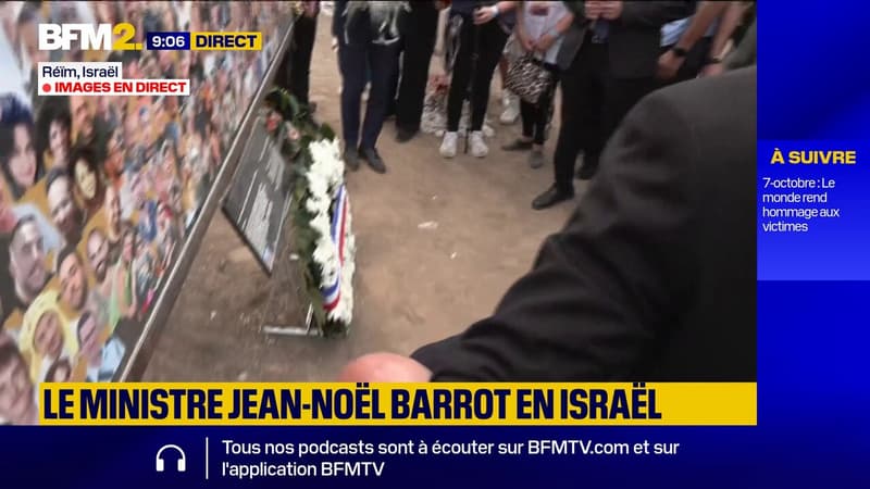 Jean-Noël Barrot en Israël 