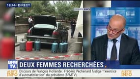 Bonbonnes de gaz dans une voiture à Paris: deux femmes recherchées