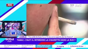 Interdire la cigarette dans la rue : "Je n'en peux plus des gens qui fument", avoue Aurélie, ancienne fumeuse