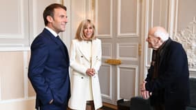 Emmanuel Macron a rencontré Christian Chesnay, plus vieux médecin de France en exercice
