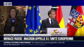 Menace russe: Emmanuel Macron appelle à l'unité européenne lors de son discours en Allemagne