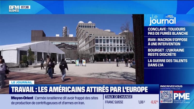 Emploi: les Américains sont de plus en plus attirés par l'Europe