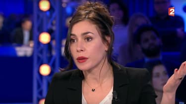 Olivia Ruiz sur le plateau de "On n'est pas couché", le 18 février 2017