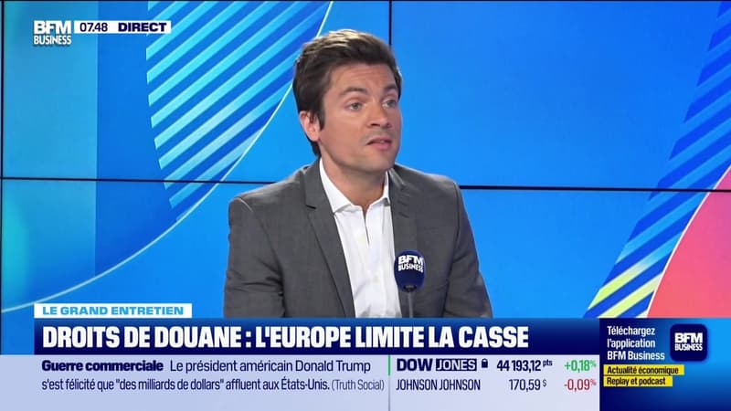 Le Grand entretien : Droits de douane, l'Europe limite la casse - 07/08