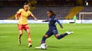 Louann Archier (RC Lens) lors du match face au Paris Saint-Germain (1-1) en Arkéa Première Ligue le 6 septembre 2025