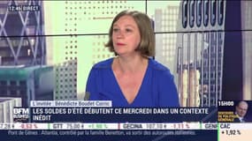 Bénédicte Boudet-Corric (CCF) : Les soldes d'été débutent ce mercredi dans un contexte inédit - 15/07