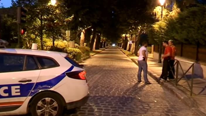C'est près de cette allée, dans un coin isolé du parc de la Poudrerie à Sevran, que la jeune femme a été poignardée lundi soir.