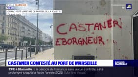 Marseille: les dockers mobilisés contre l'arrivée de Christophe Castaner au Grand port