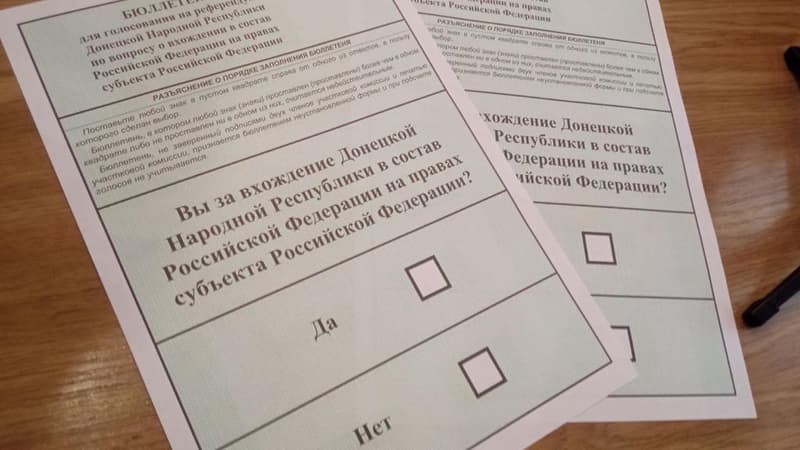 Référendums d'annexion en Ukraine: la commission électorale russe annonce le 