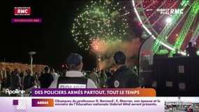 Des policiers armés partout, tout le temps