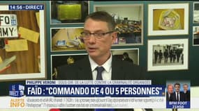 Evasion de Redoine Faïd: "Je n'ai aucune conviction", affirme le sous-directeur de la lutte contre la criminalité