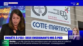 Enquête à l'école du journalisme de Nice: deux enseignants mis à pied