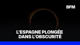 Éclipse solaire: la lune recouvre entièrement le soleil en Espagne