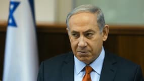 Le Premier ministre israélien Benjamin Netanyahu le 28 juin 2015 à Jérusalem lors d'un conseil des ministres