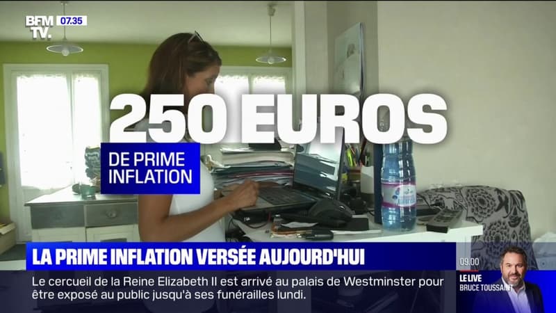 La prime inflation versée ce jeudi