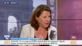 Agnès Buzyn était face à Jean-Jacques Bourdin sur RMC et BFMTV