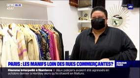 Paris: les manifestations loin des rues commerçantes?