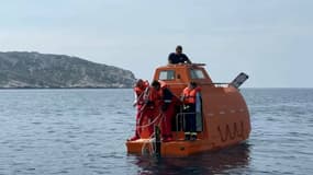 22 étudiants de l'ENSM participent à cette expérience de survie en mer.